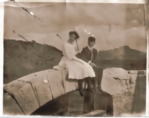 William John and Mary John, circa 1900, Las Animas County